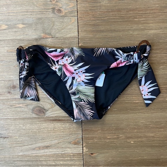 NWT Seafolly Ocean Alley Loop-Side Hipster Bikini Bottom - Picture 5 of 8